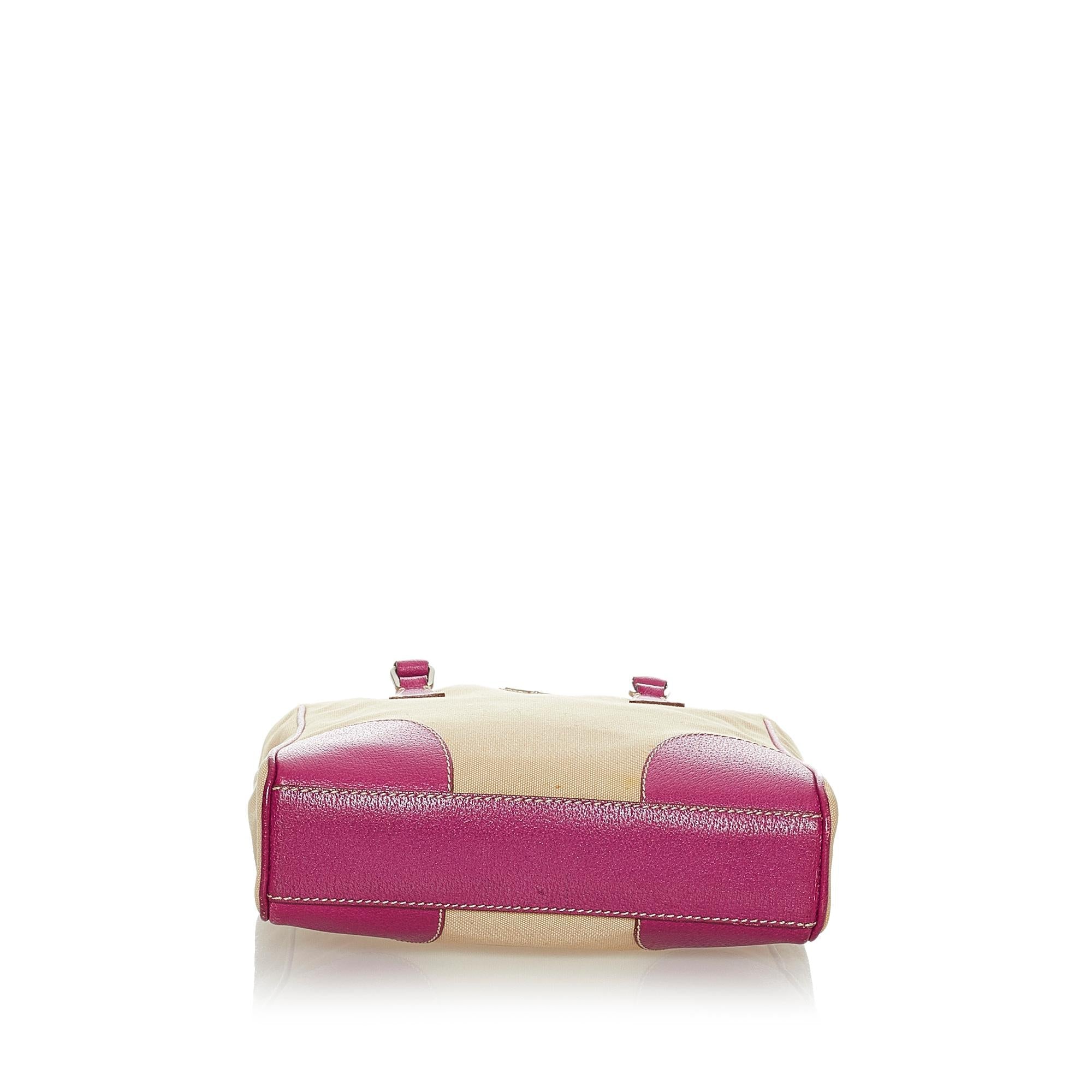 Prada Canvas Handbag (SHG-28082)
