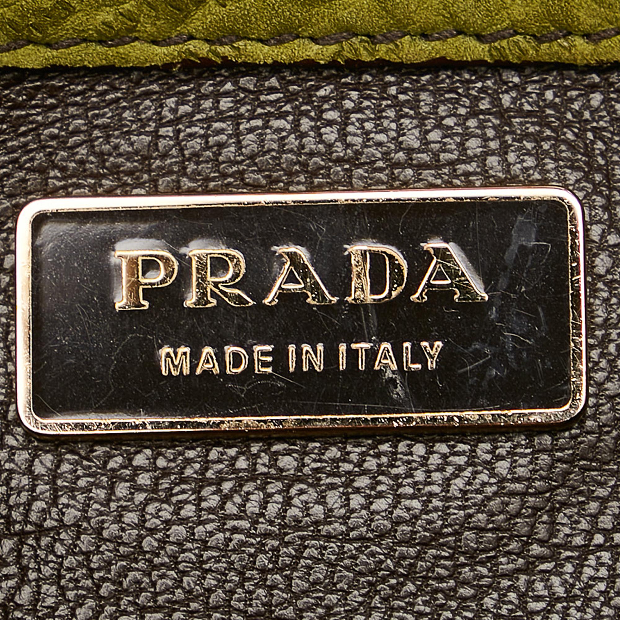 Prada Canvas Shoulder Bag (SHG-25468)