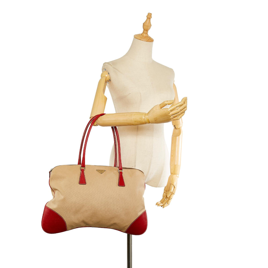 Prada Canvas Tote Bag (SHG-25965)