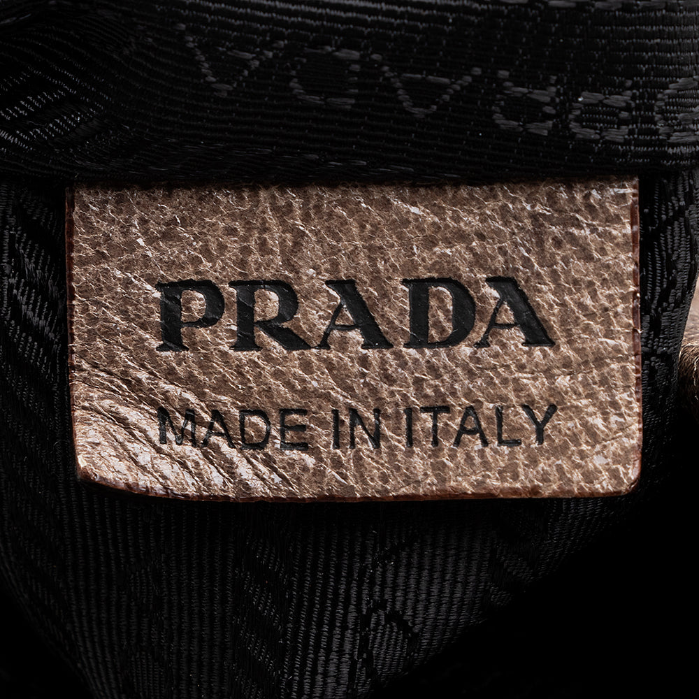 Prada Cervo Lux Large Shoulder Bag (SHF-18196)