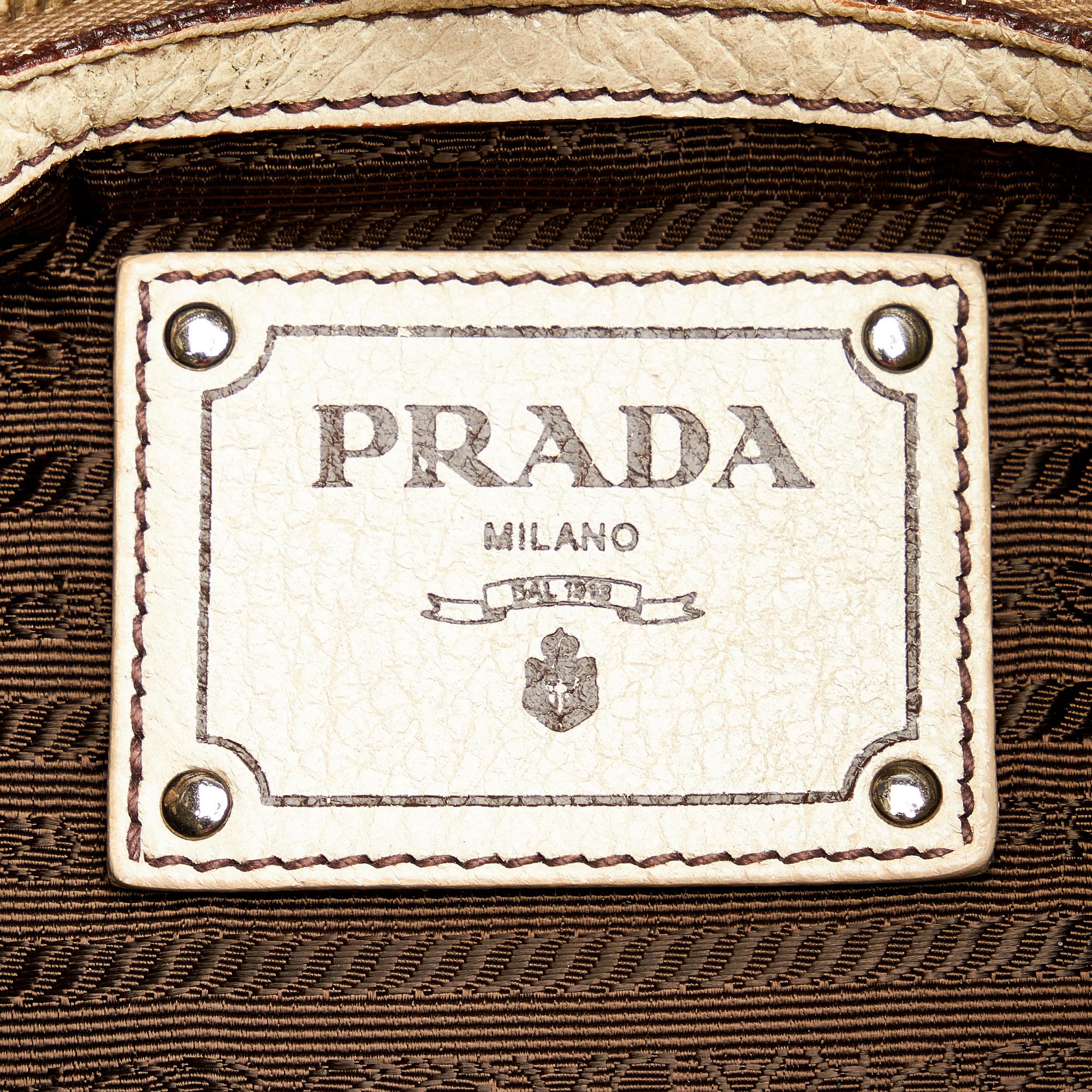 Prada Cervo Lux Shoulder Bag (SHG-25916)