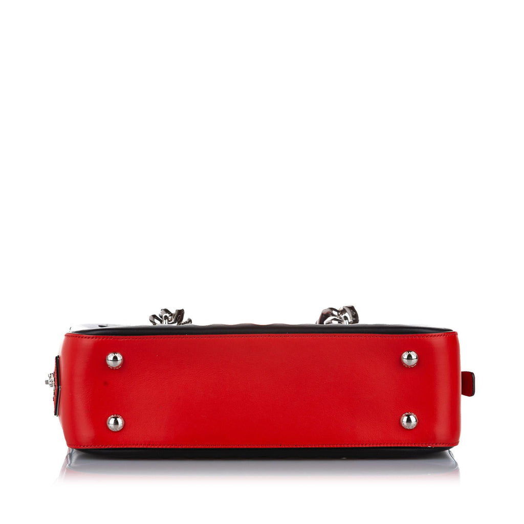 Prada City Fori Perforated Handbag (SHG-27412)