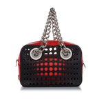 Prada City Fori Perforated Handbag (SHG-27412)