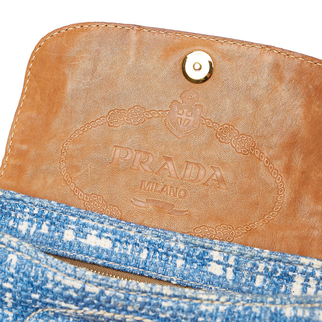 Prada Denim Crossbody Bag (SHG-27970)