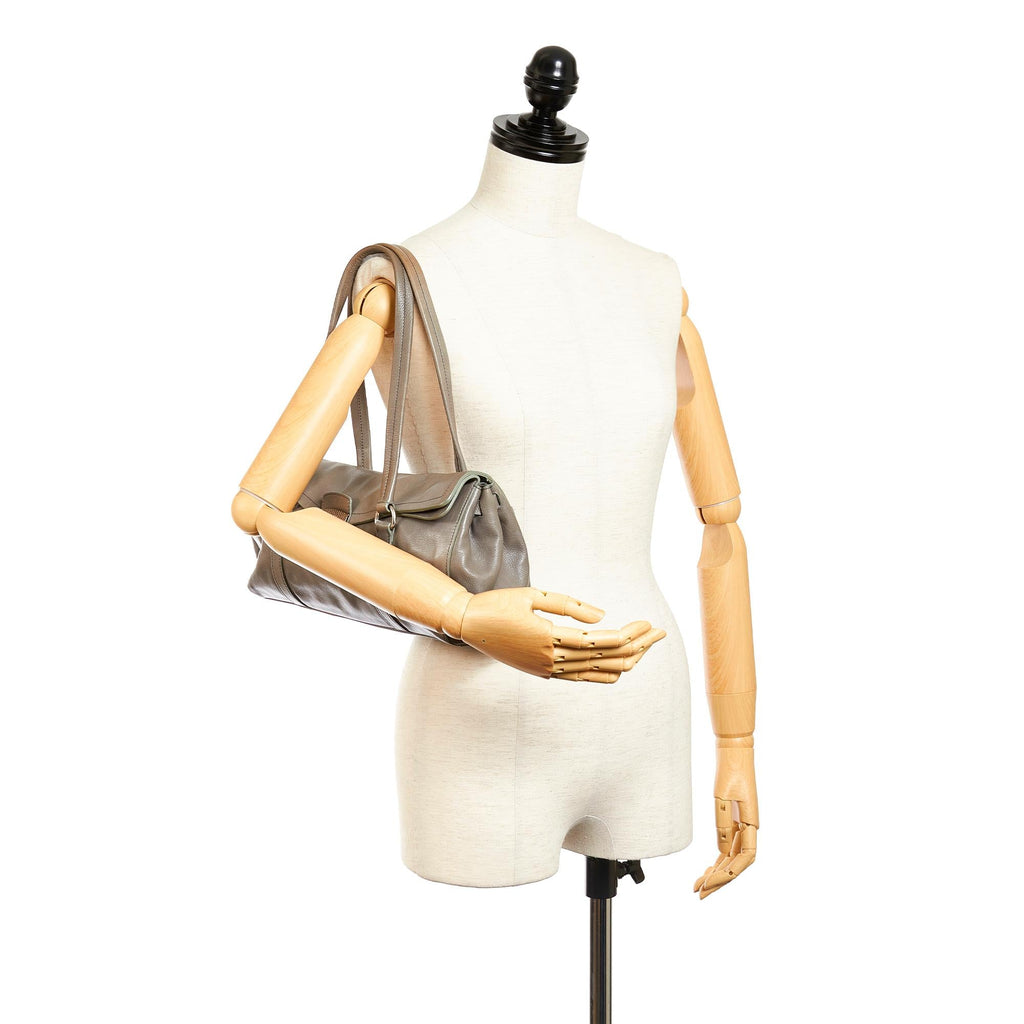 Prada Easy Leather Shoulder Bag (SHG-26913)