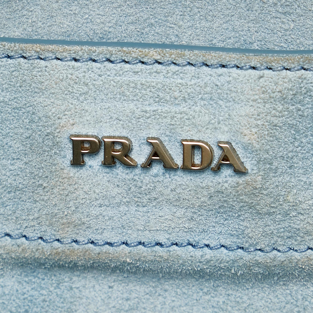 Prada Etiquette Leather Tote Bag (SHG-24647)