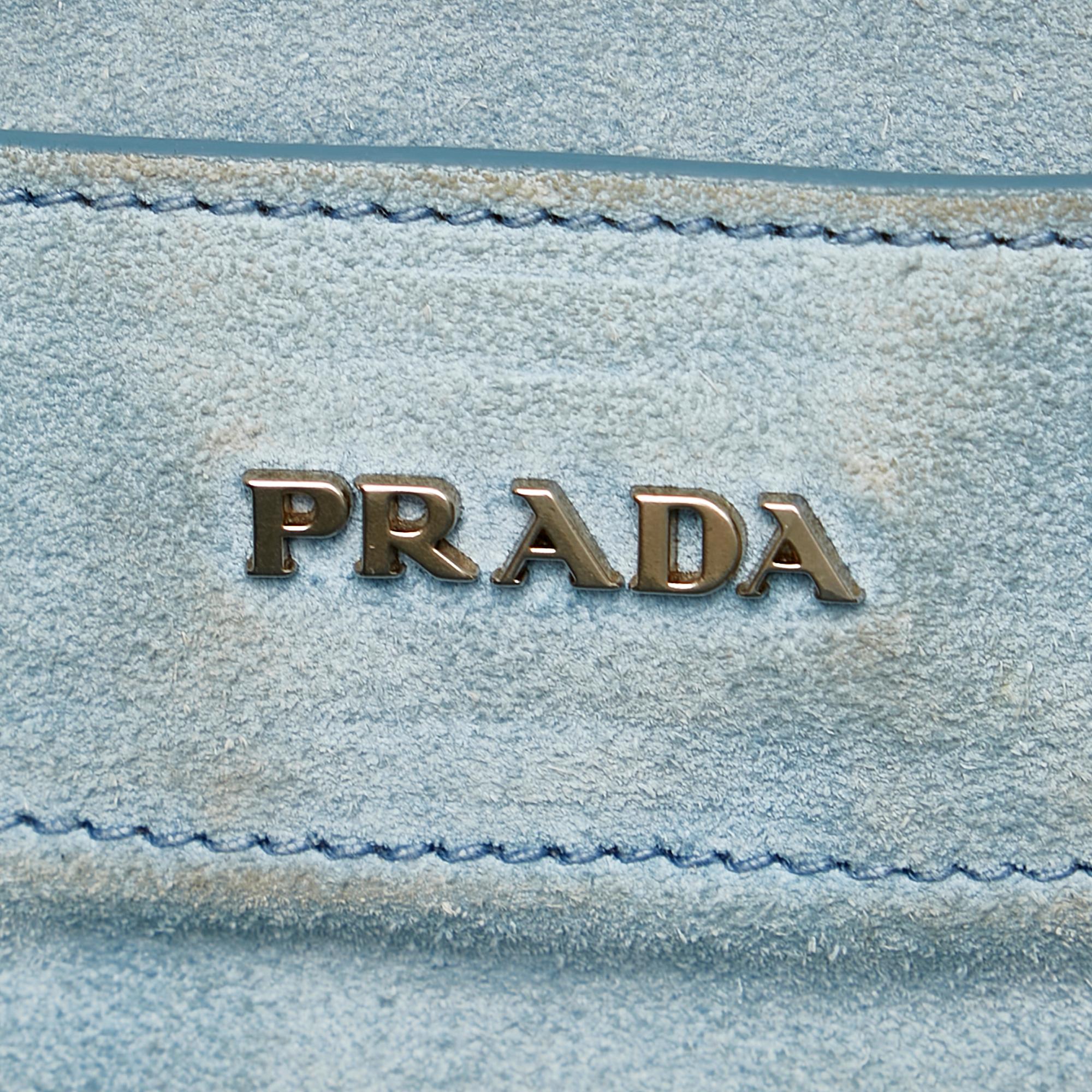 Prada Etiquette Leather Tote Bag (SHG-24647)