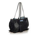 Prada Etiquette Leather Tote Bag (SHG-24647)