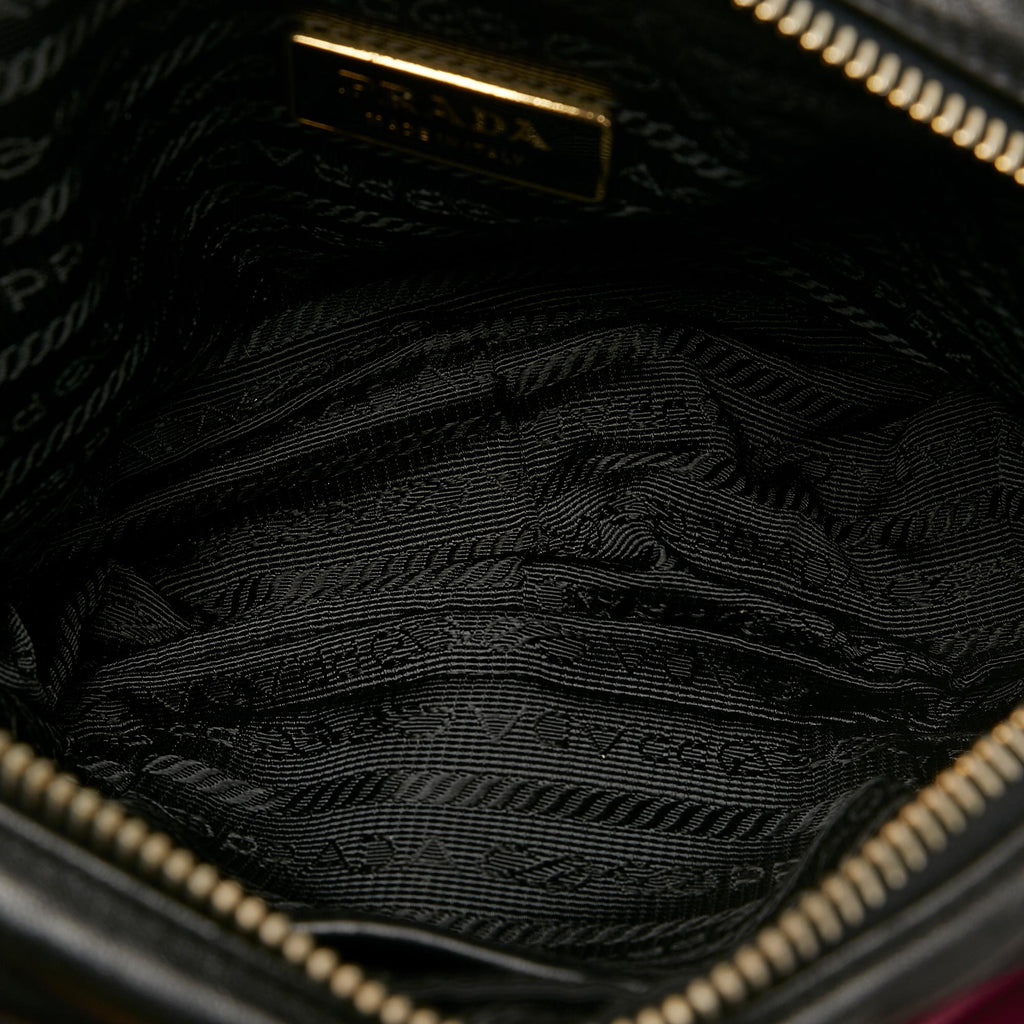 Prada Fiocco Bow Leather Crossbody Bag (SHG-25851)
