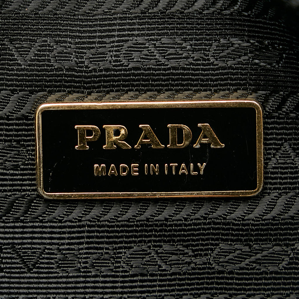 Prada Fiocco Bow Leather Crossbody Bag (SHG-25851)