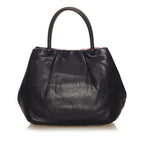 Prada Fiocco Bow Leather Satchel (SHG-27308)