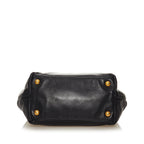 Prada Fiocco Bow Leather Satchel (SHG-27308)