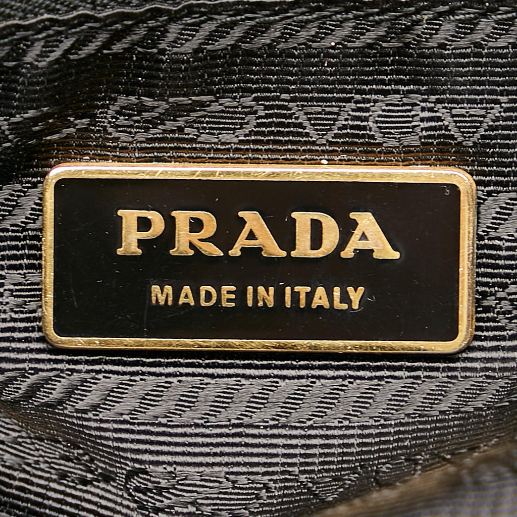 Prada Fiocco Bow Leather Satchel (SHG-27308)