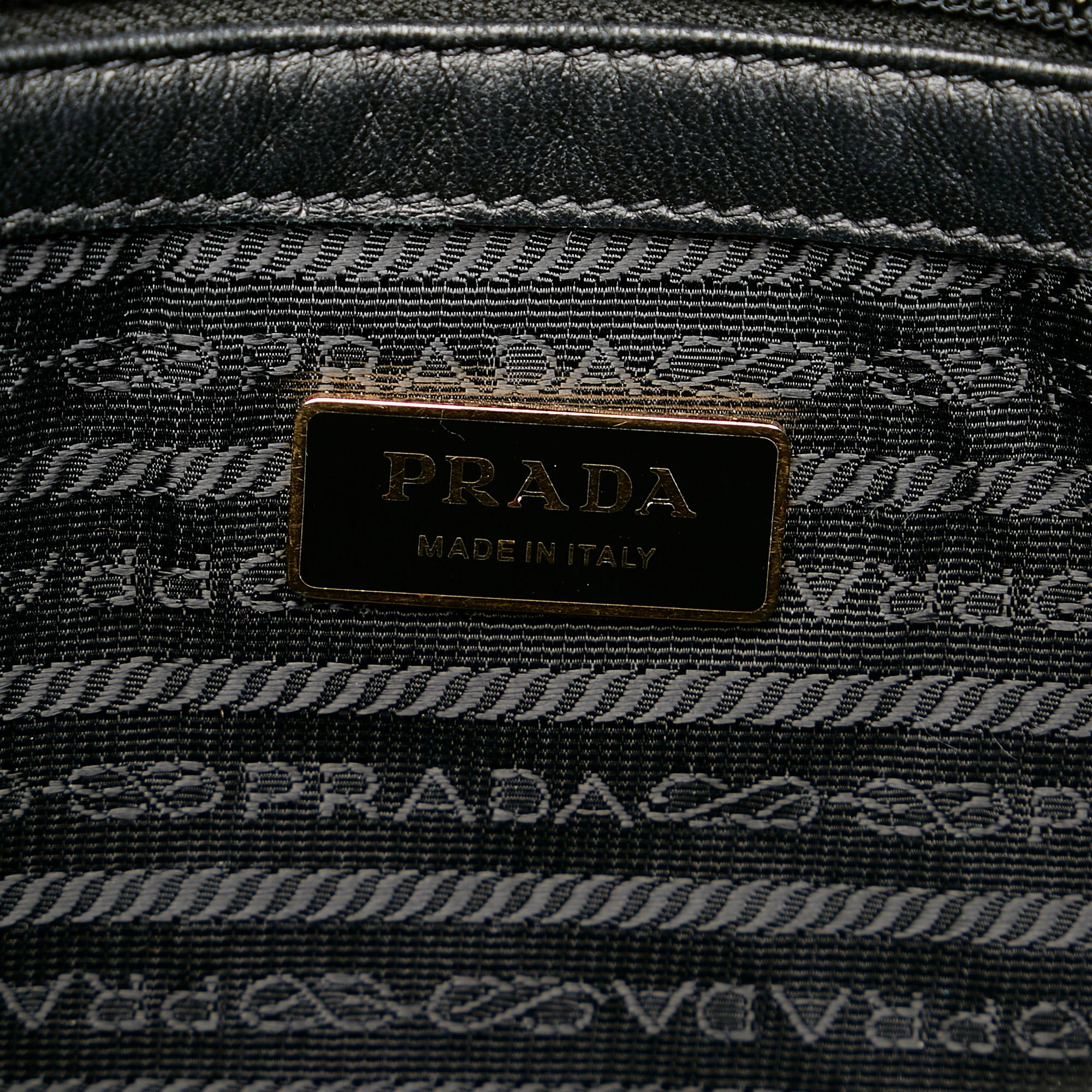 Prada Fiocco Bow Tessuto Tote Bag (SHG-25824)