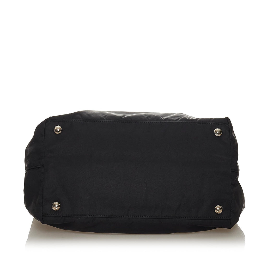 Prada Fiocco Bow Tessuto Tote Bag (SHG-27197)