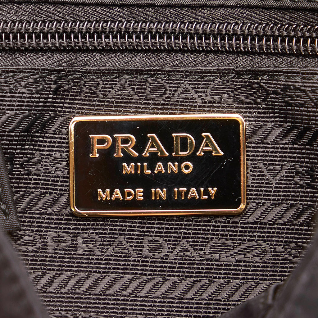 Prada Impuntu Tessuto Chain Crossbody Bag (SHG-27625)