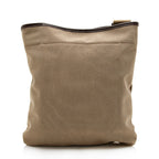 Prada Canvas Jacquard Logo Messenger Bag (SHF-17122)
