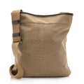 Prada Canvas Jacquard Logo Messenger Bag (SHF-17122)