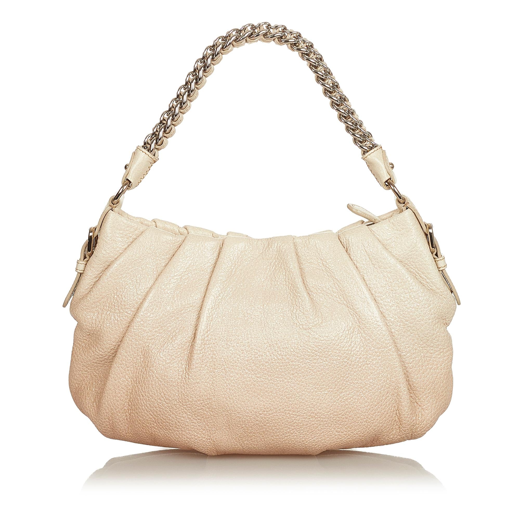 Prada Leather Baguette (SHG-25211)