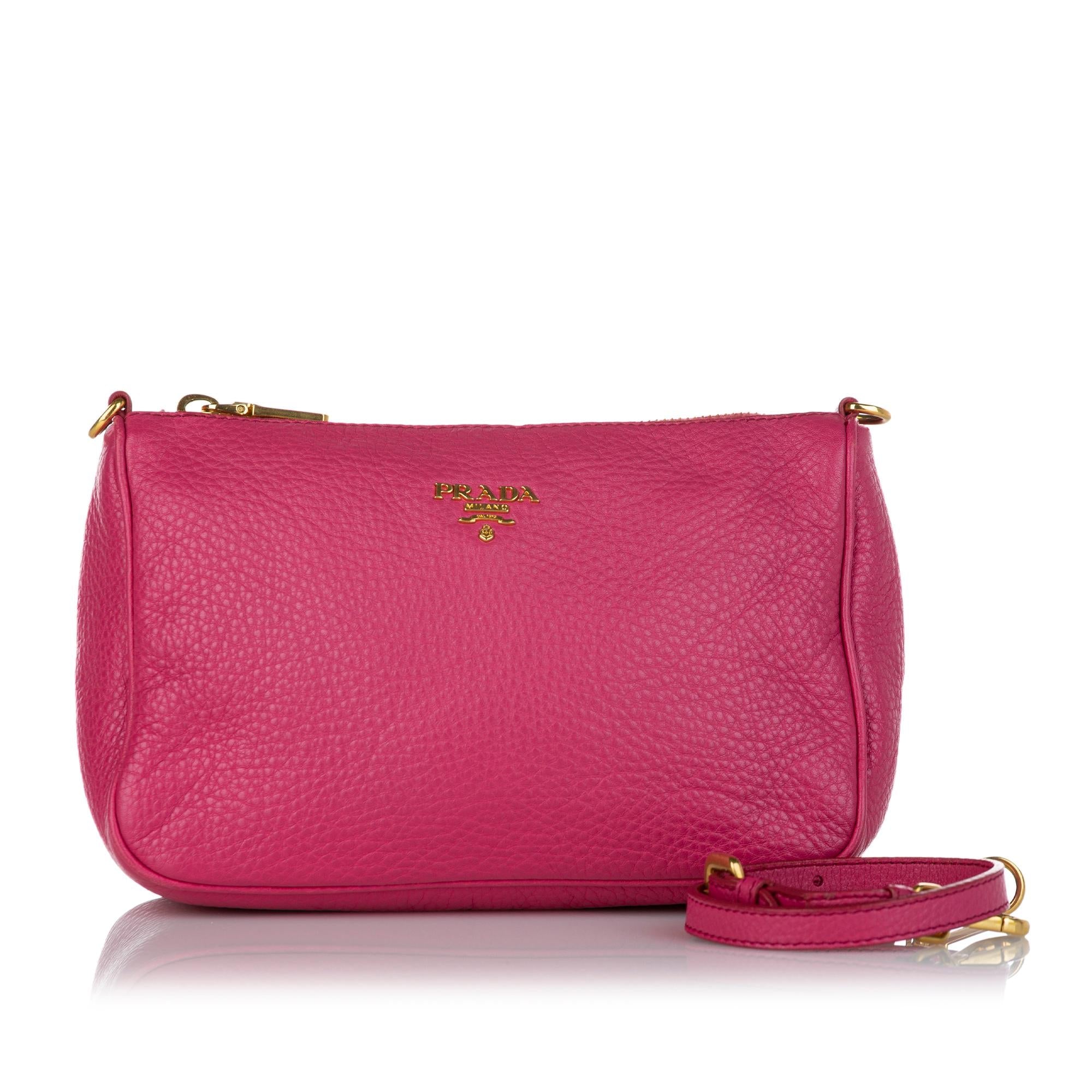 Prada Leather Baguette (SHG-26221)