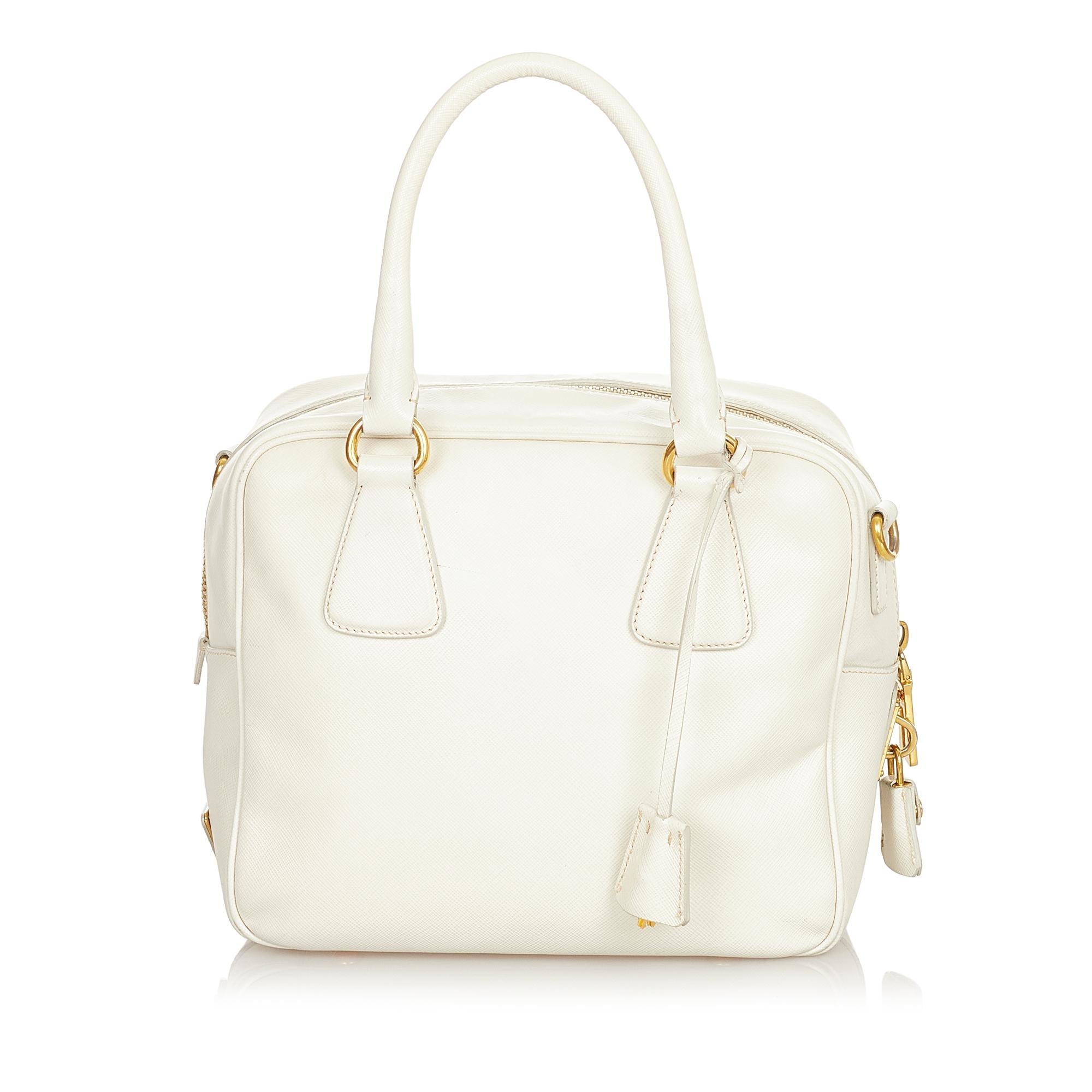 Prada Leather Satchel (SHG-24818)