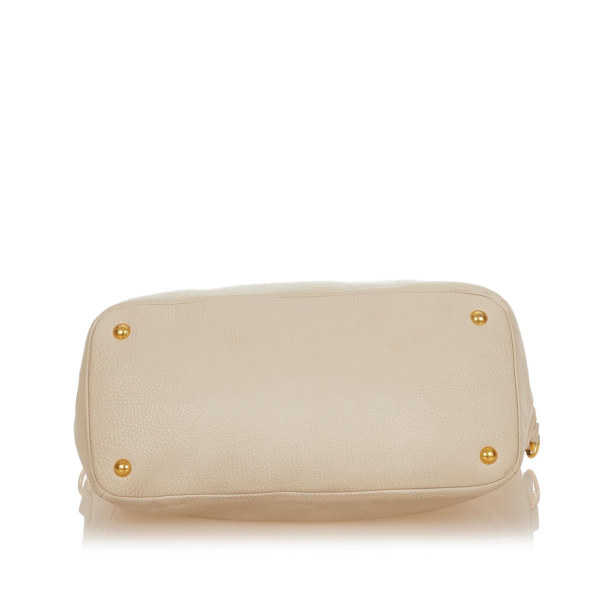 Prada Leather Satchel (SHG-25747)