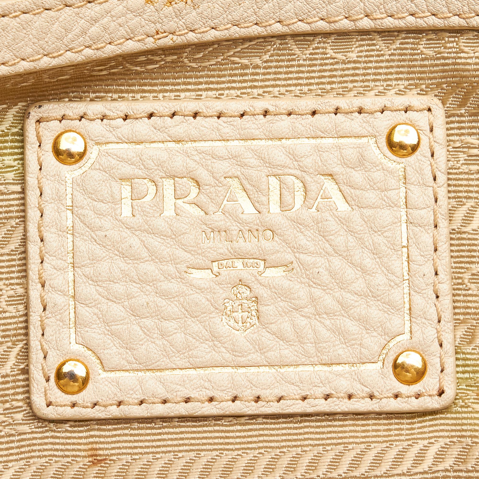 Prada Leather Satchel (SHG-25747)