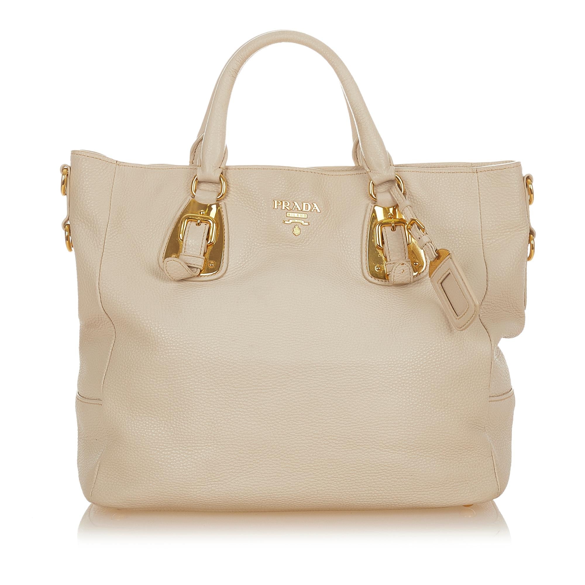 Prada Leather Satchel (SHG-25747)