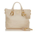 Prada Leather Satchel (SHG-25747)