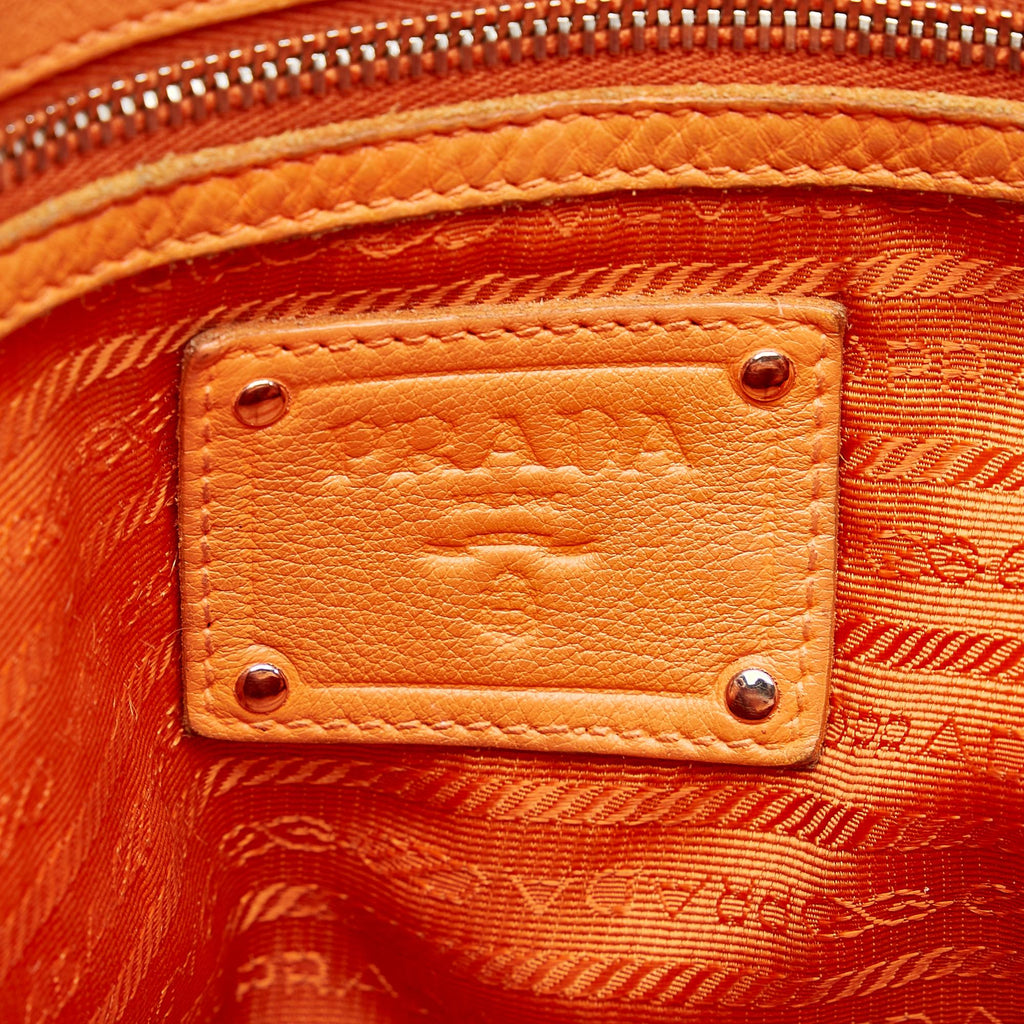 Prada Leather Satchel (SHG-27633)