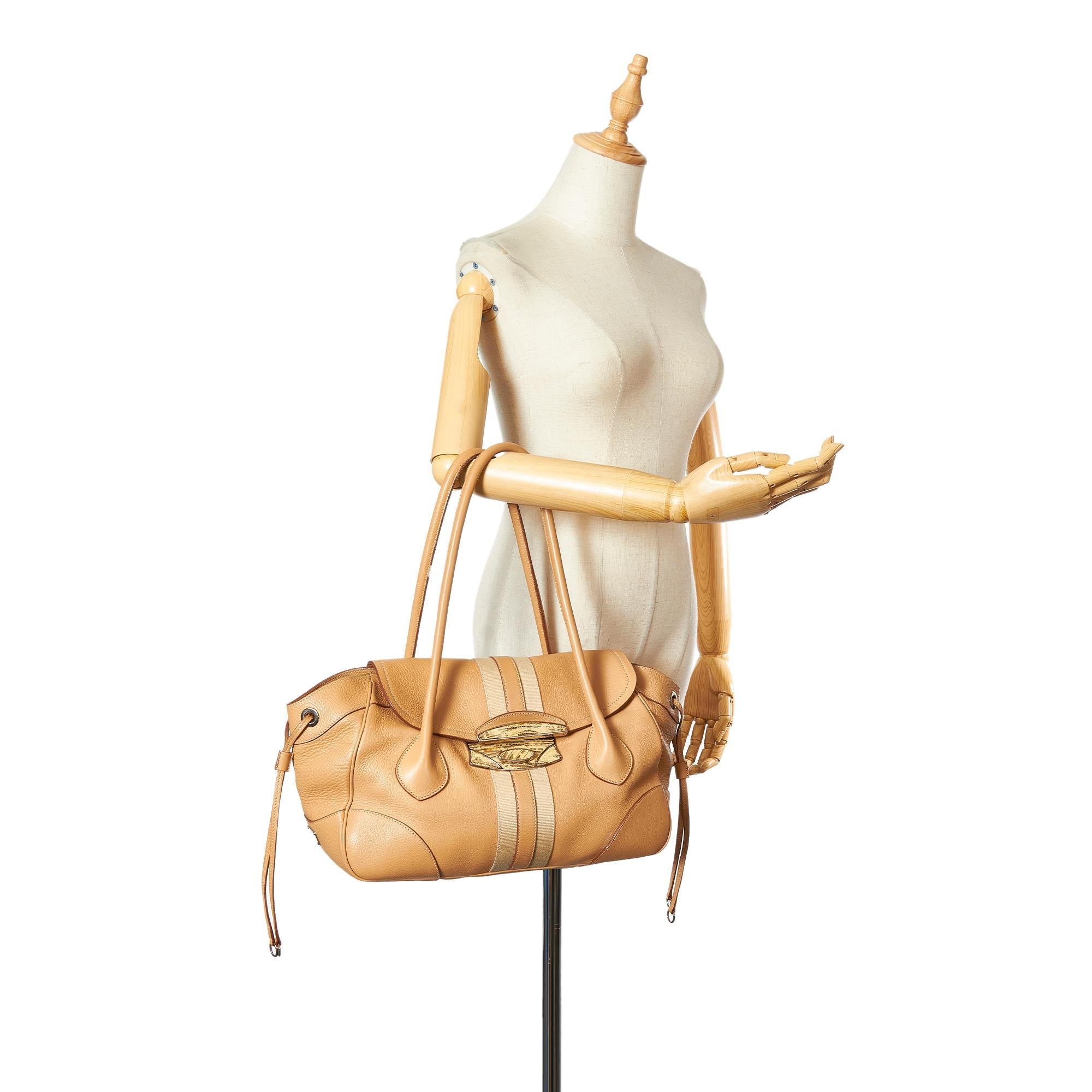 Prada Leather Shoulder Bag (SHG-25545)
