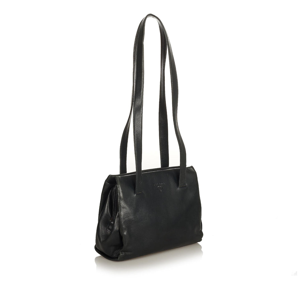 Prada Leather Shoulder Bag (SHG-25821)