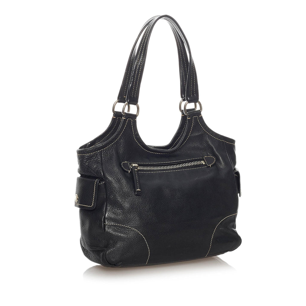 Prada Leather Shoulder Bag (SHG-28197)