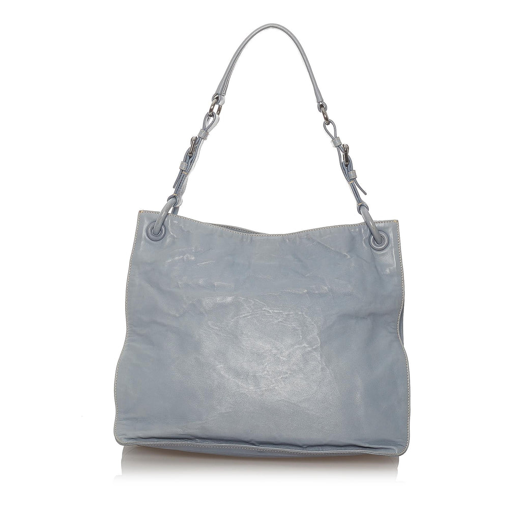 Prada Leather Tote Bag (SHG-27632)