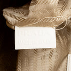 Prada Logo Jacquard Hobo (SHF-15887)