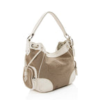 Prada Logo Jacquard Hobo (SHF-15887)