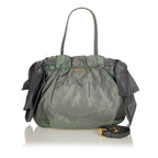Prada Logo Tessuto Drawstring Tote Bag (SHG-26861)