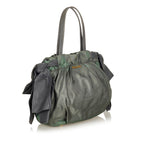 Prada Logo Tessuto Drawstring Tote Bag (SHG-26861)