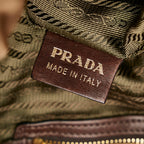 Prada Logo Tessuto Drawstring Tote Bag (SHG-27233)