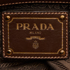 Prada Logo Tessuto Drawstring Tote Bag (SHG-27606)