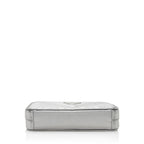 Prada Metallic Leather Diagramme Mini Shoulder Bag (SHF-18475)