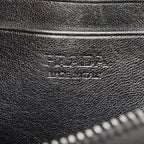 Prada Metallic Leather Diagramme Mini Shoulder Bag (SHF-18475)