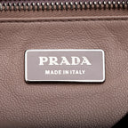 Prada Nappa Embellished Pushlock Shoulder Bag (SHF-18341)