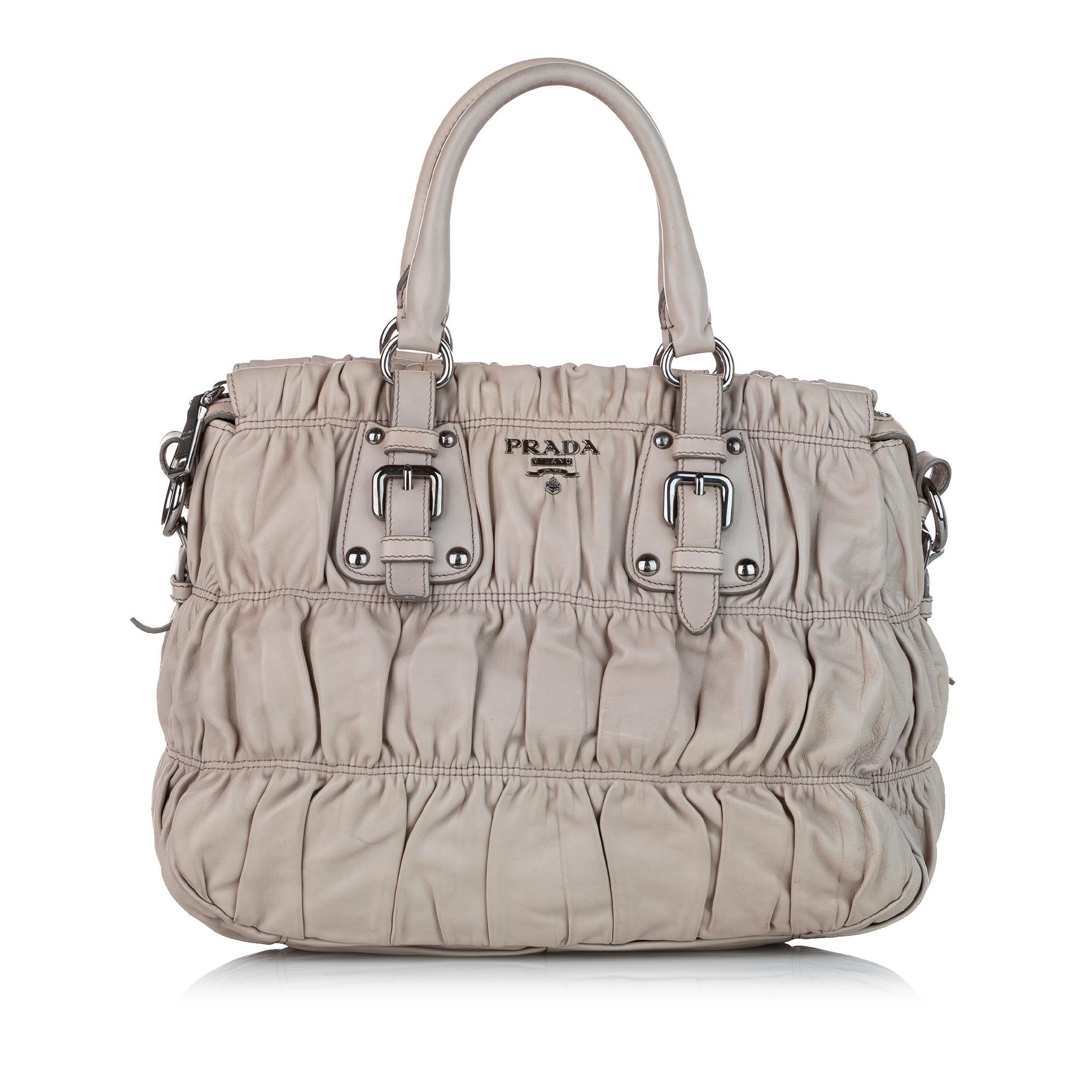 Prada Nappa Gaufre Satchel (SHG-25678)