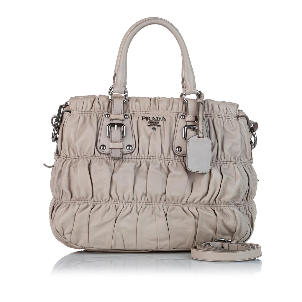 Prada Nappa Gaufre Satchel (SHG-25678)