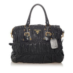 Prada Nappa Gaufre Satchel (SHG-27237)