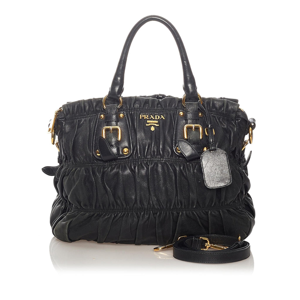 Prada Nappa Gaufre Satchel (SHG-27237)