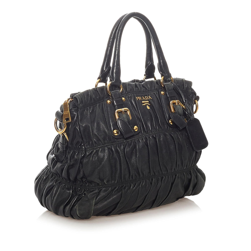 Prada Nappa Gaufre Satchel (SHG-27237)
