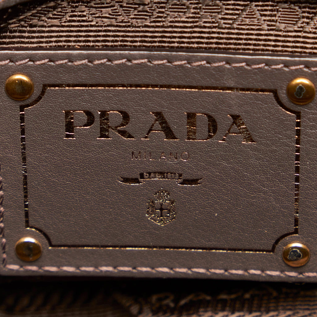 Prada Nappa Gaufre Satchel (SHG-27849)