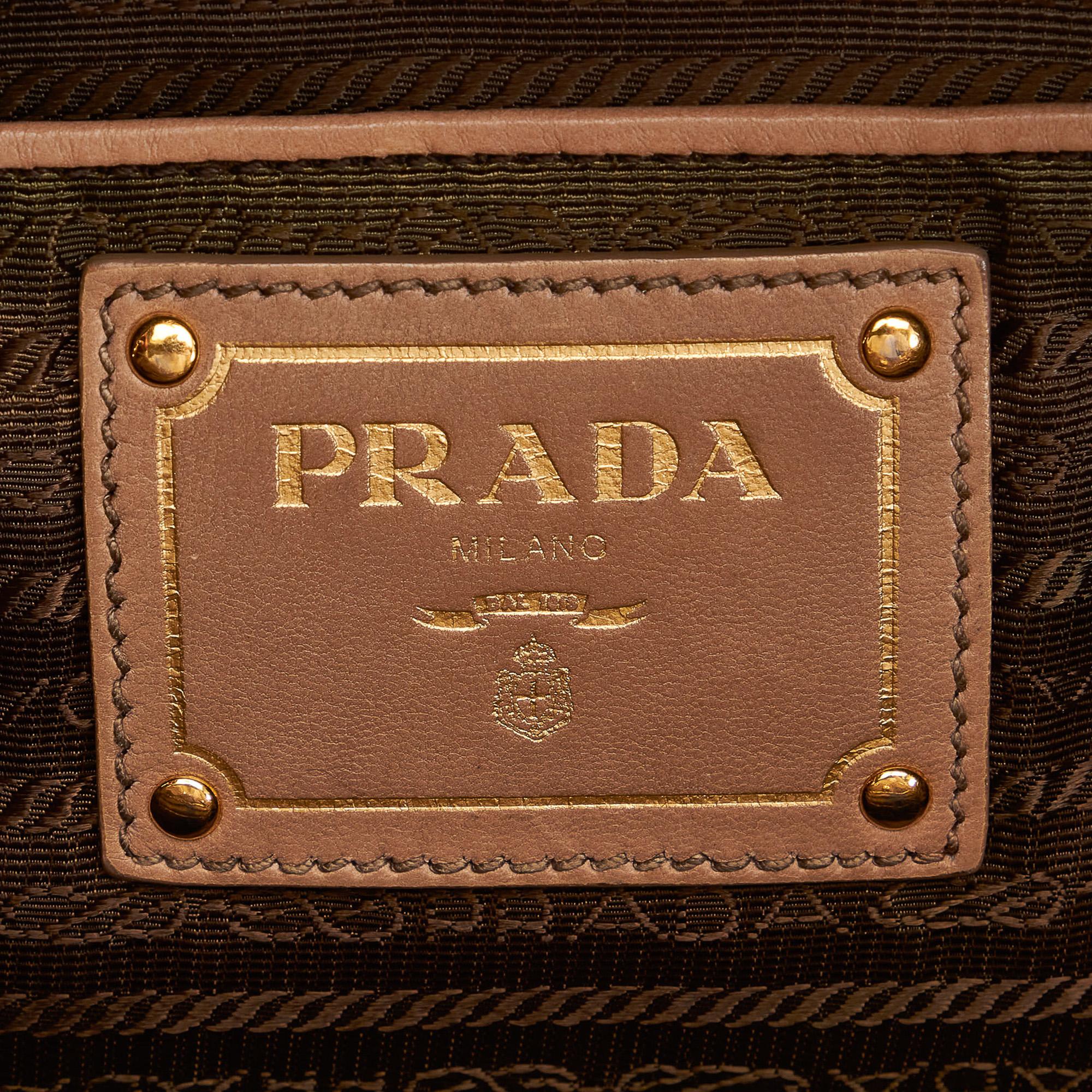 Prada Nappa Gaufre Satchel (SHG-28509)